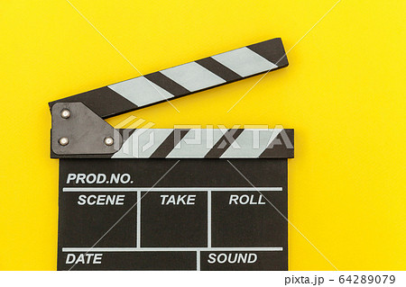 Filmmaker profession. Classic director empty film 64289079
