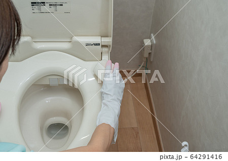 トイレ掃除 トイレ掃除 64291416