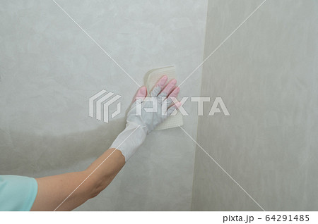トイレの壁掃除 トイレの壁掃除 64291485