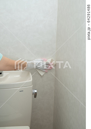 トイレの壁掃除 トイレの壁掃除 64291486
