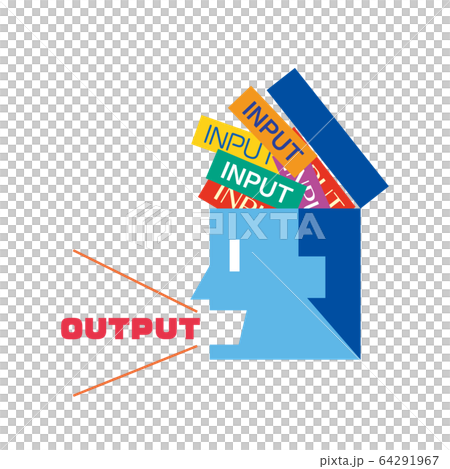 Input / output / image - Stock Illustration [64291967] - PIXTA