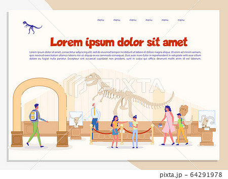 Public Paleontological Museum Exhibit Landing Page 64291978