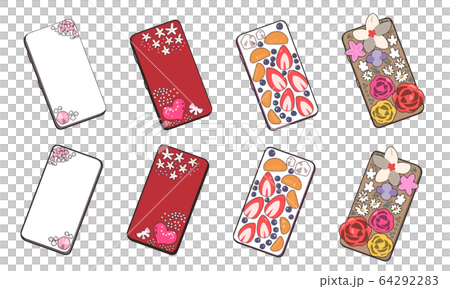 Decorated smartphone Decorated smartphone 64292283