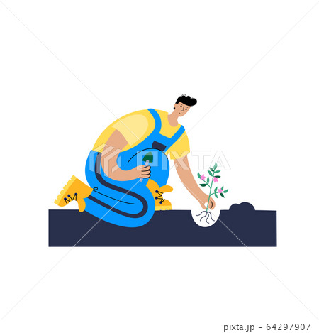 Garden work concept 64297907