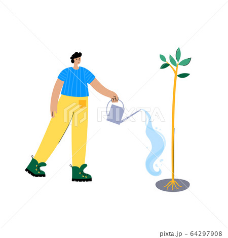 Garden work concept 64297908