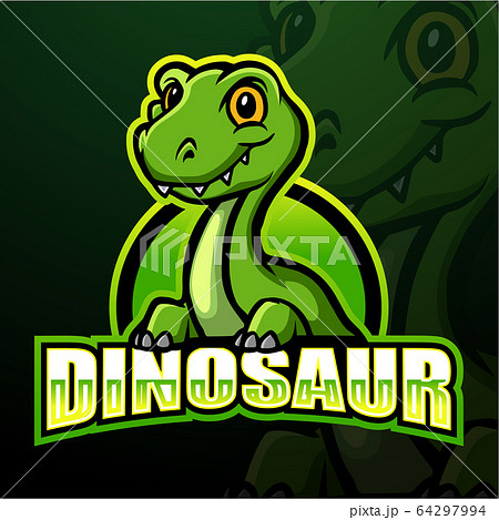 Dinosaur mascot esport logo design Dinosaur mascot esport logo design 64297994
