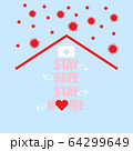 Stay Home quaratine safety protection virus 64299649