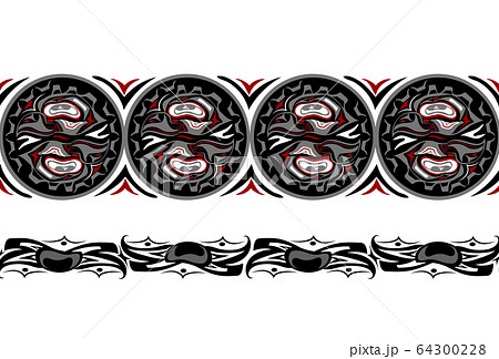 abstract background native north american set 64300228