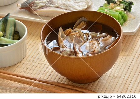 アサリの味噌汁 アサリの味噌汁 64302310