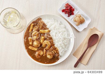 シーフードカレー シーフードカレー 64303499