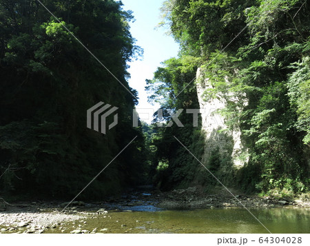 夏の養老渓谷(弘文洞跡) 夏の養老渓谷(弘文洞跡) 64304028
