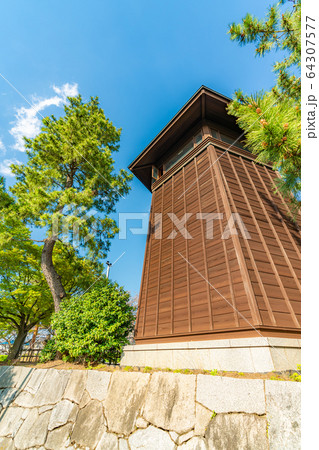 日光街道 国指定名勝 草加松原 札場河岸公園の望楼 64307577