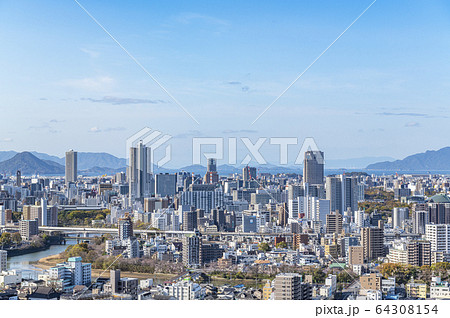 広島の街並み 64308154