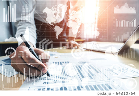 Data Analysis for Business and Finance Concept 64310764