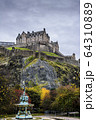View of Edinburgh Castle from Princes Street 64310889