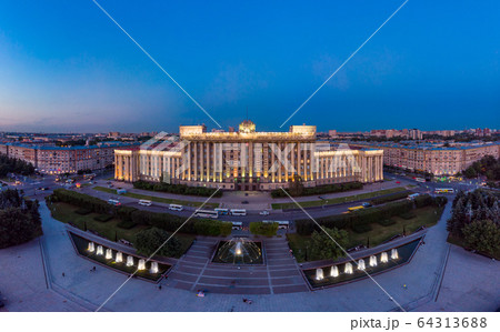 16\08\2018 - ST PETERSBURG, RUSSIA: Beautiful 64313688