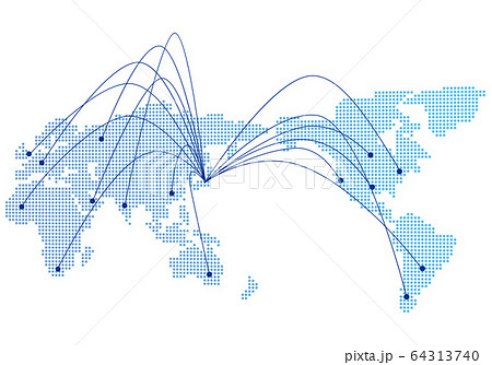 Social networking service global Vector 64313740