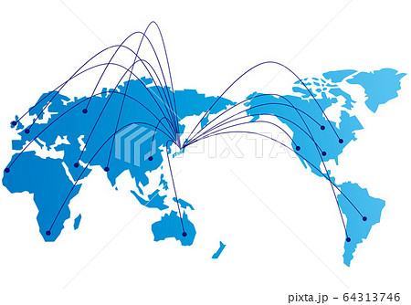 Social networking service global Vector 64313746