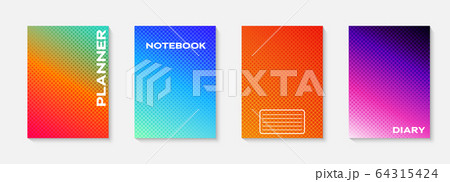 Minimal vector abstract cover notebook design. Minimal vector abstract cover notebook design. 64315424