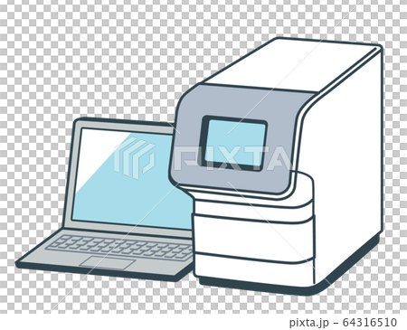 Pcr検査機器のイラスト素材