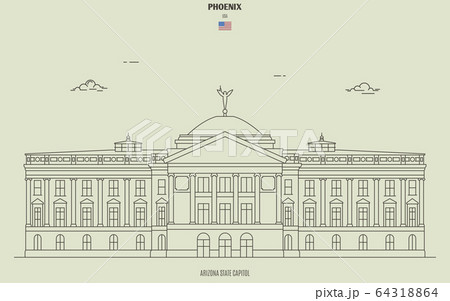 Arizona State Capitol in Phoenix, USA. Arizona State Capitol in Phoenix, USA. 64318864