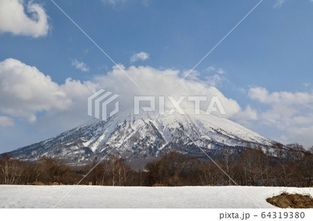 ３月の羊蹄山 64319380