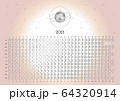 Moon Calendar 2021 Northern Hemisphere Pink 64320914
