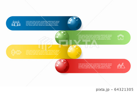 Infographic design template with place for your data. Vector illustration. 64321305