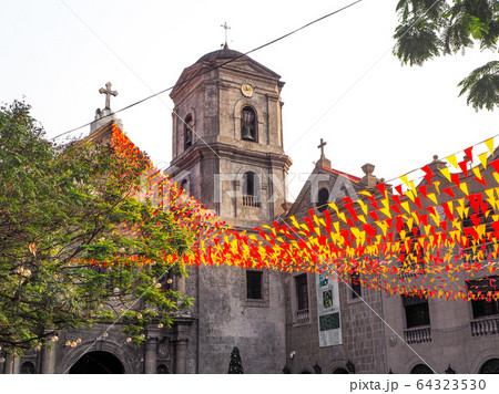 サン アグスチン教会 フィリピンの世界遺産 マニラの写真素材