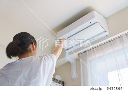 Air conditioner Temperature control Ventilation... - Stock Photo [64323964]  - PIXTA