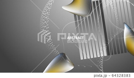 Fluid liquid color gradient background design. Vector illustration 64328383