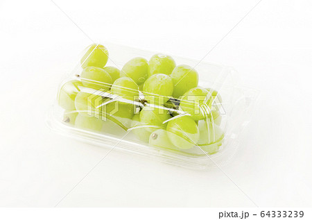 種無しぶどう グリーンシードレスグレープ 64333239