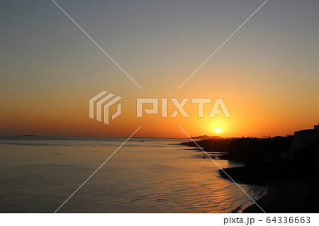 済州島の夕日 済州島の夕日 64336663