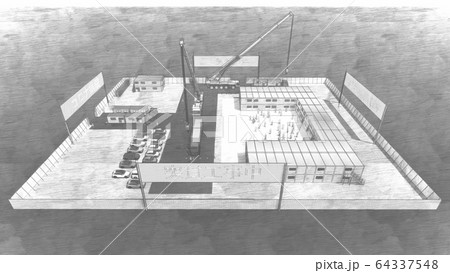 突貫工事 コロナ病院 医療崩壊 2期工事 イラスト91 突貫工事 コロナ病院 医療崩壊 2期工事 イラスト91 64337548