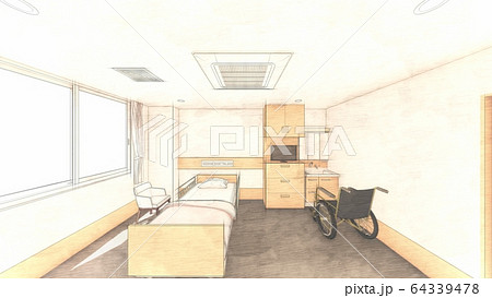 Hospital Room Drawing Photos and Images | Shutterstock
