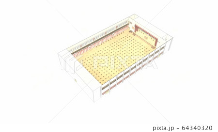 体育館 入学式 学校 椅子少ない コロナウイルス イラスト18 体育館 入学式 学校 椅子少ない コロナウイルス イラスト18 64340320