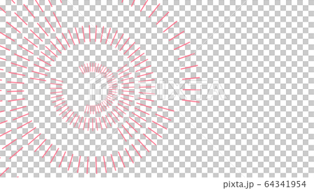 CG line A line that spreads radially and rotates 64341954