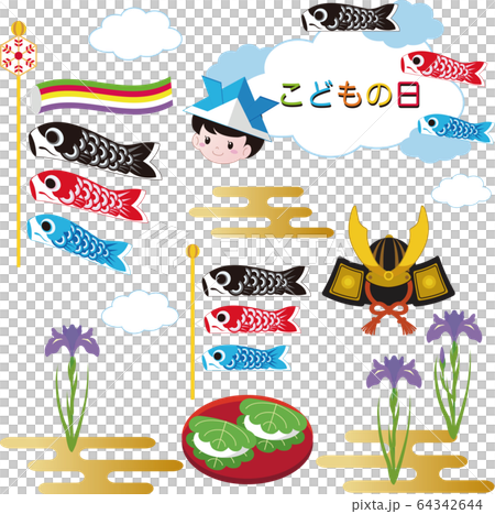 男孩節Koinobori Koinobori插圖素材集 男孩節Koinobori Koinobori插圖素材集 64342644