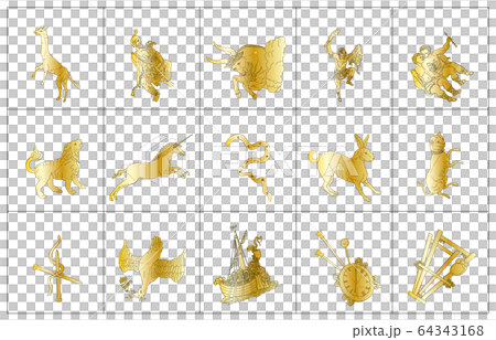 冬の星座金枠 冬の星座金枠 64343168