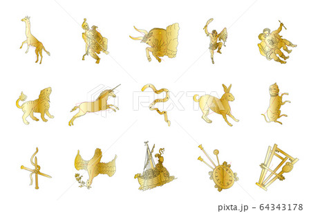 冬の星座金 64343178