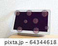 コロナウイルス 感染 スマートフォン タブレット 付着 64344618