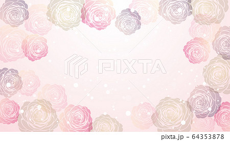 椿　背景 64353878