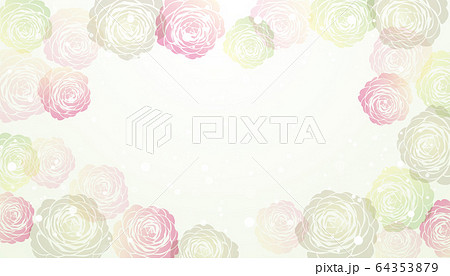 椿　背景 64353879