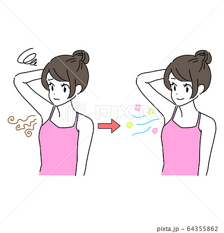 脇　悩み　臭い 64355862