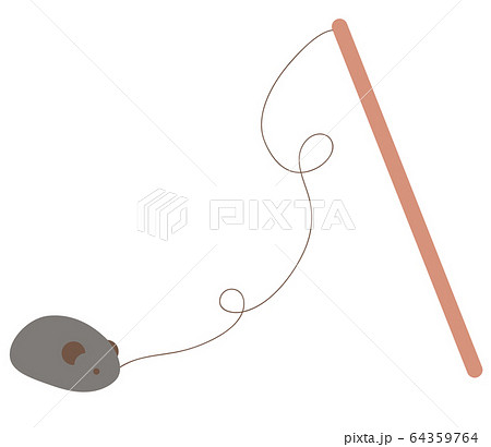 ネコのおもちゃのイラストのイラスト素材 [64359764] - PIXTA, 画像サイズ:450x410