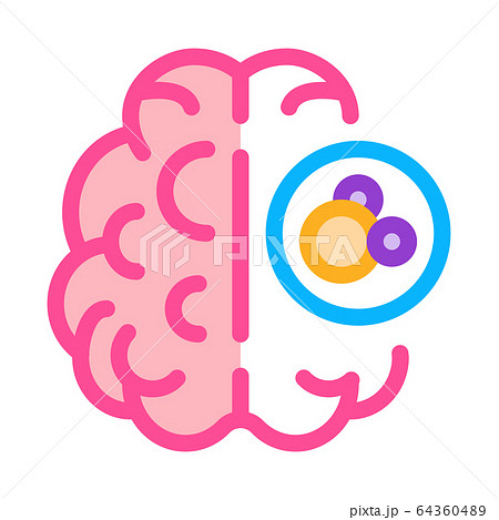 human brain icon vector outline illustration human brain icon vector outline illustration 64360489