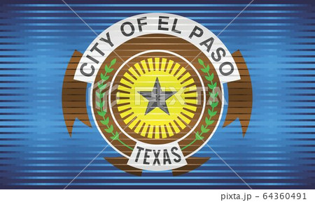 Shiny Grunge flag of the El Paso Shiny Grunge flag of the El Paso 64360491