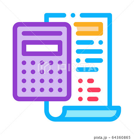 court sentence cache calculation icon vector outline illustration court sentence cache calculation icon vector outline illustration 64360865