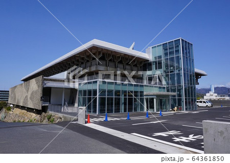 岡山県津山市のランドマーク「津山文化センター」:2020年4月リニューアル後 岡山県津山市のランドマーク「津山文化センター」:2020年4月リニューアル後 64361850