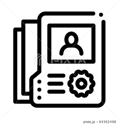 information about person icon vector outline illustration information about person icon vector outline illustration 64362498
